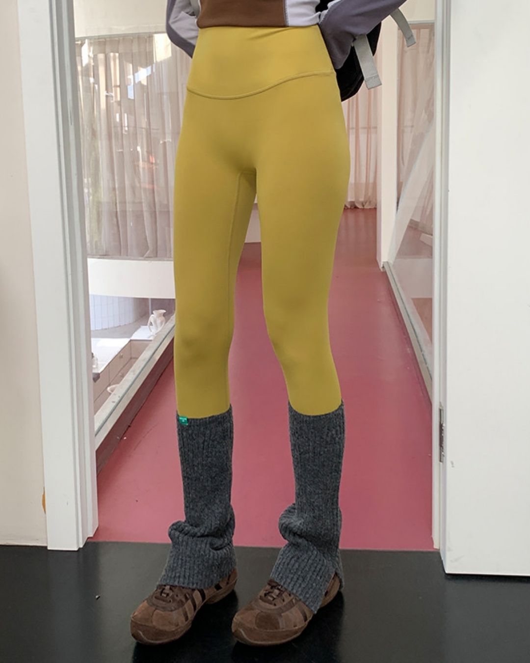 High Waist Fitness Leggings Pants　PT040