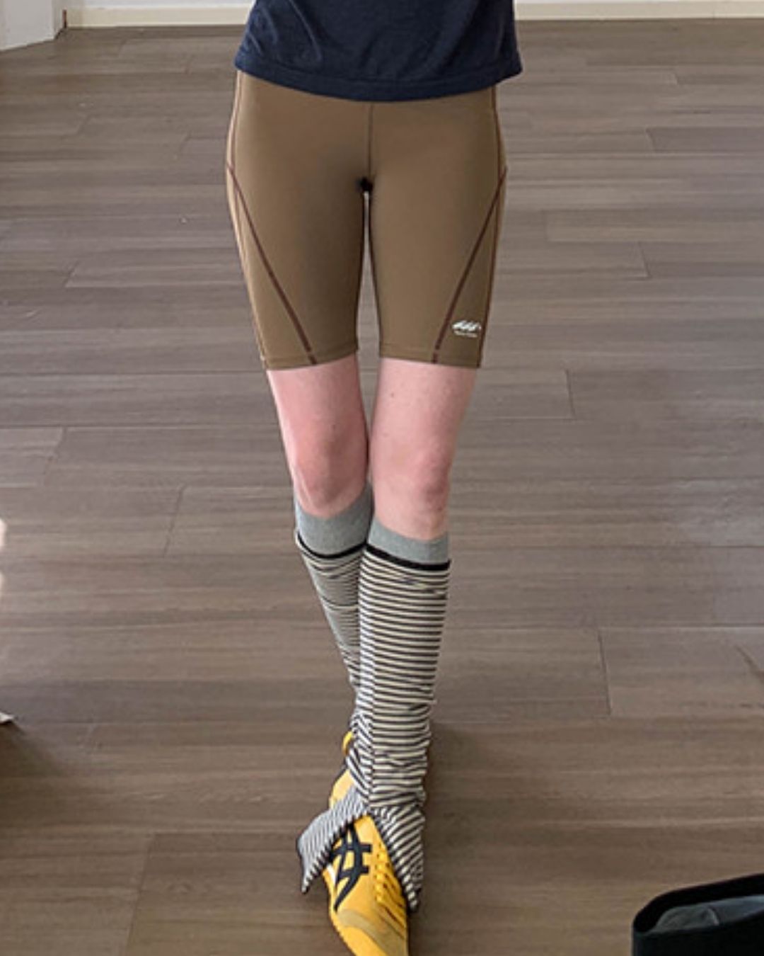 Color Block Fitness Shorts　SP002