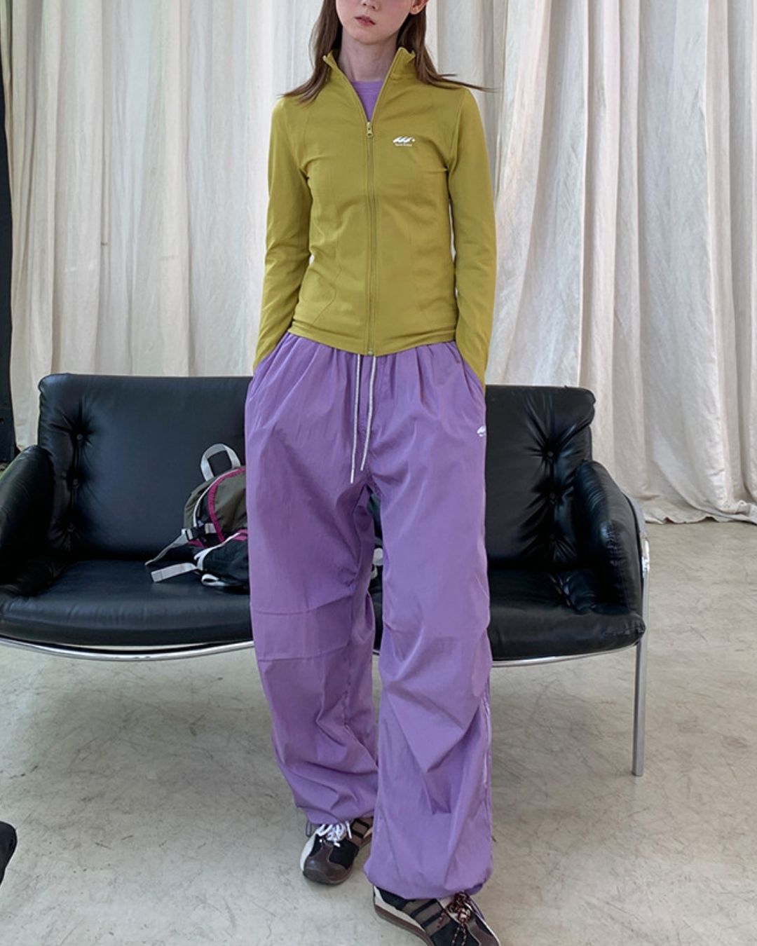 Drawcord Hem Outdoor Pants　PT041