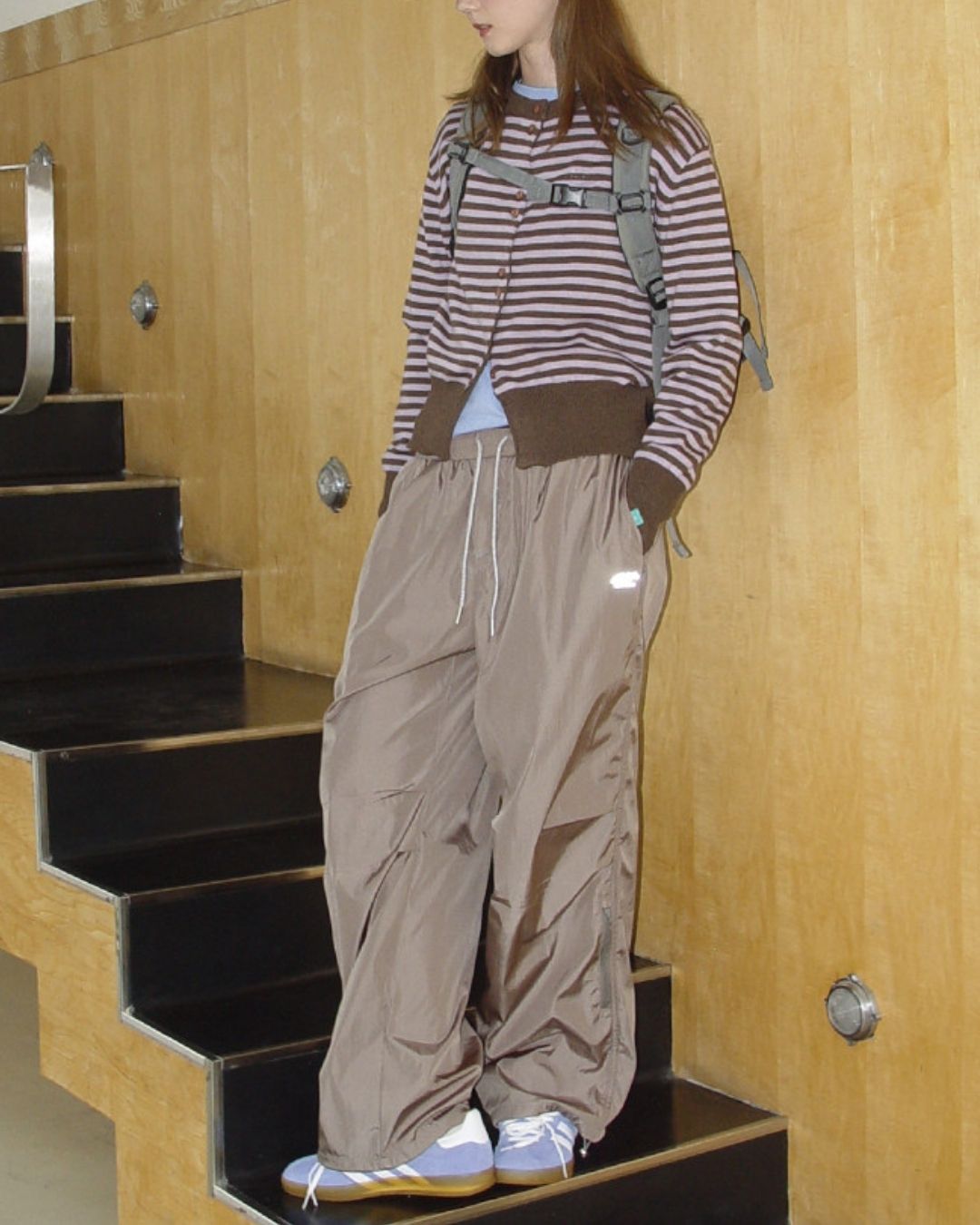 Drawcord Hem Outdoor Pants　PT041