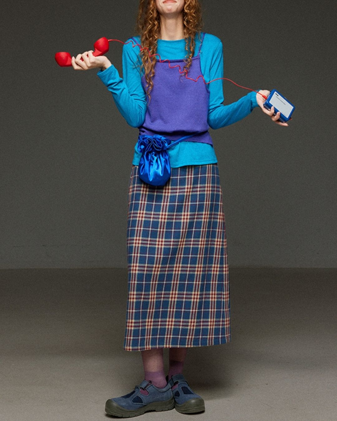 Boat Neck Slim Fit T-shirt　LT012