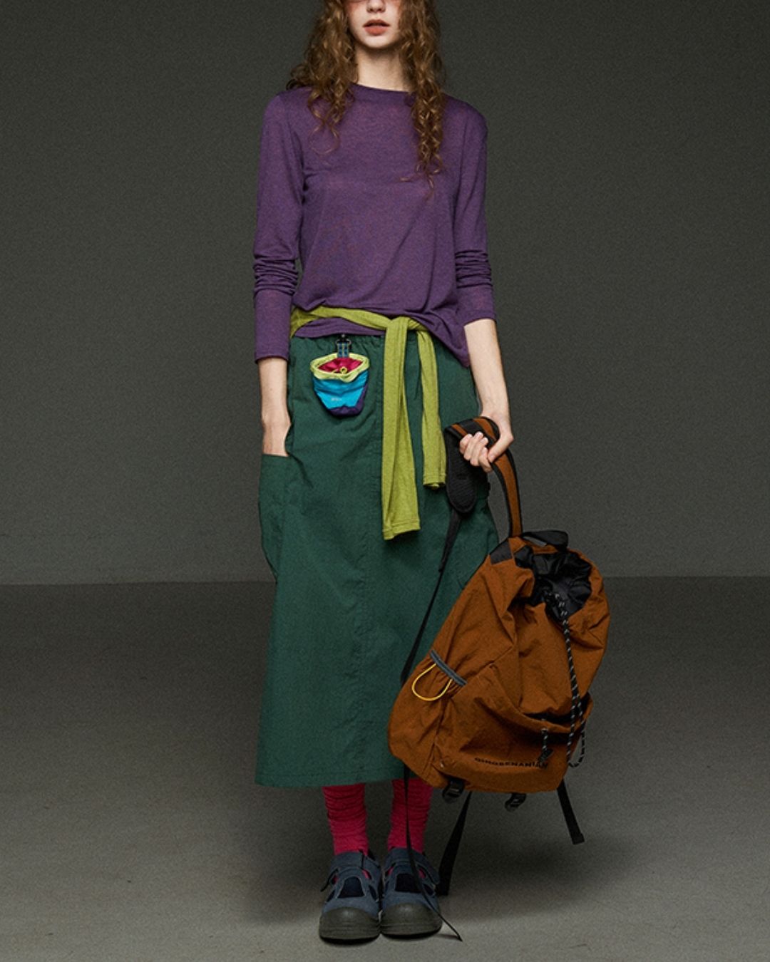 Boat Neck Slim Fit T-shirt　LT012