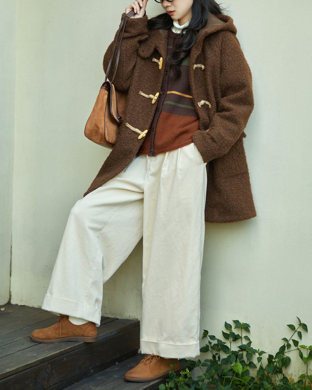 Corduroy Double Wide Pants　PT029