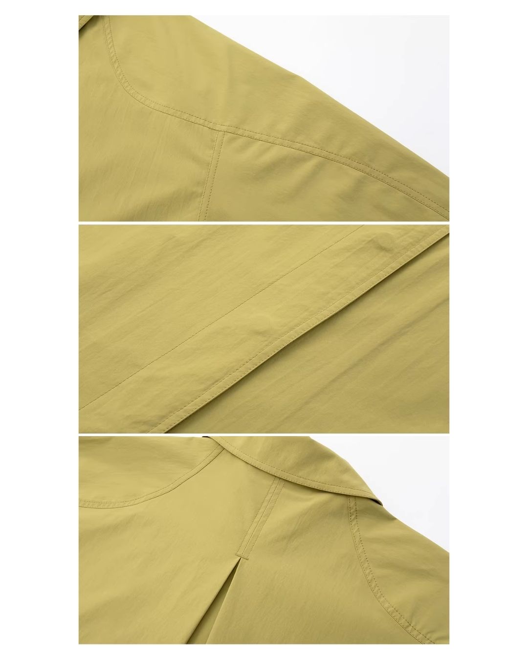Water-repellent Single-breasted Coat　CT033
