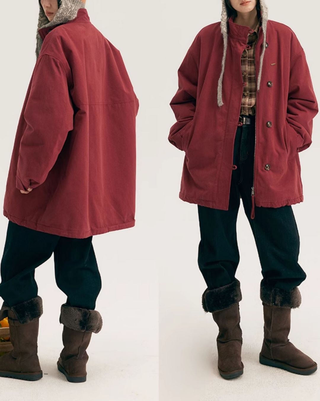 Reversible Padded Jacket　JK025