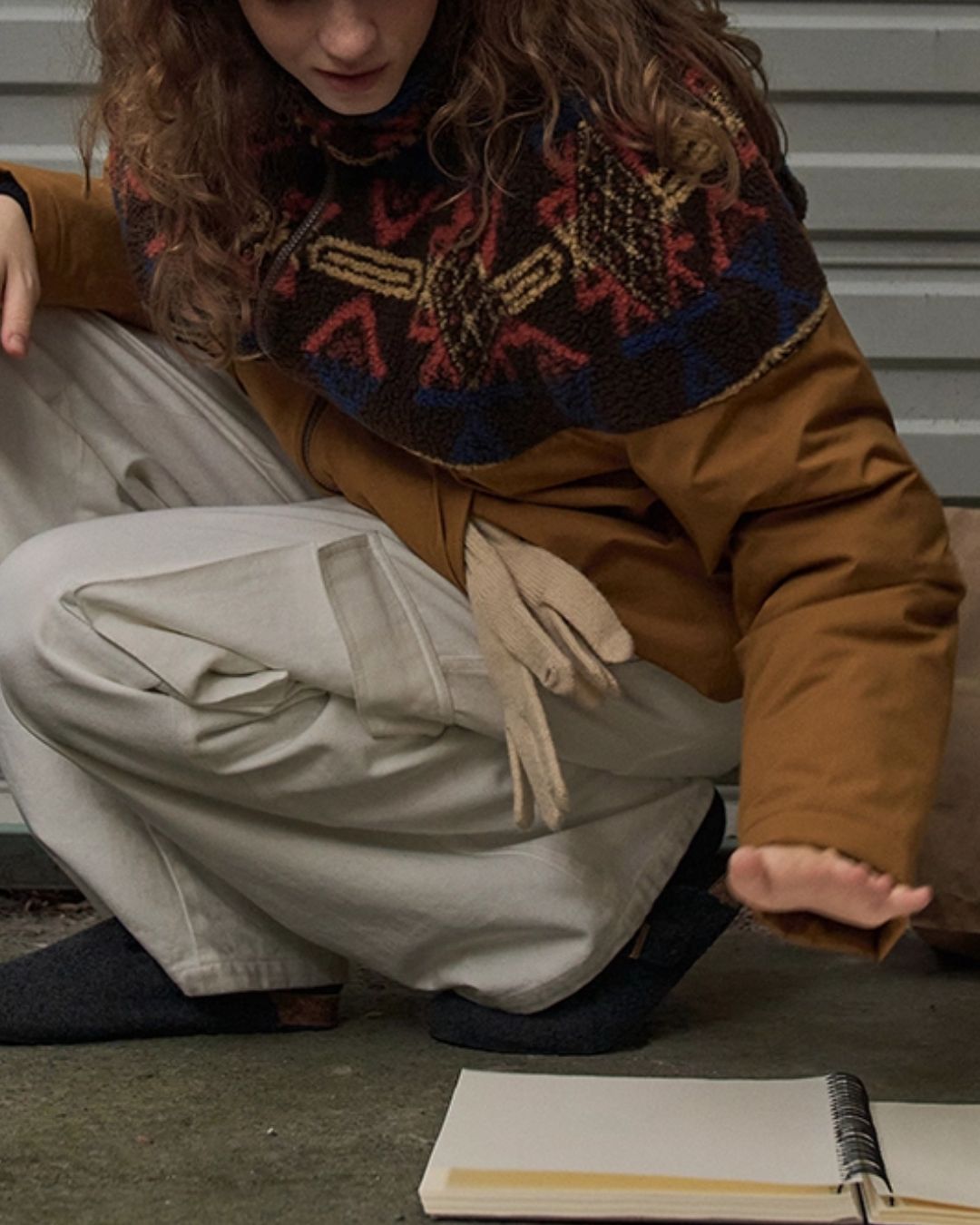 Casual Stand Collar Padded Jacket　JK049