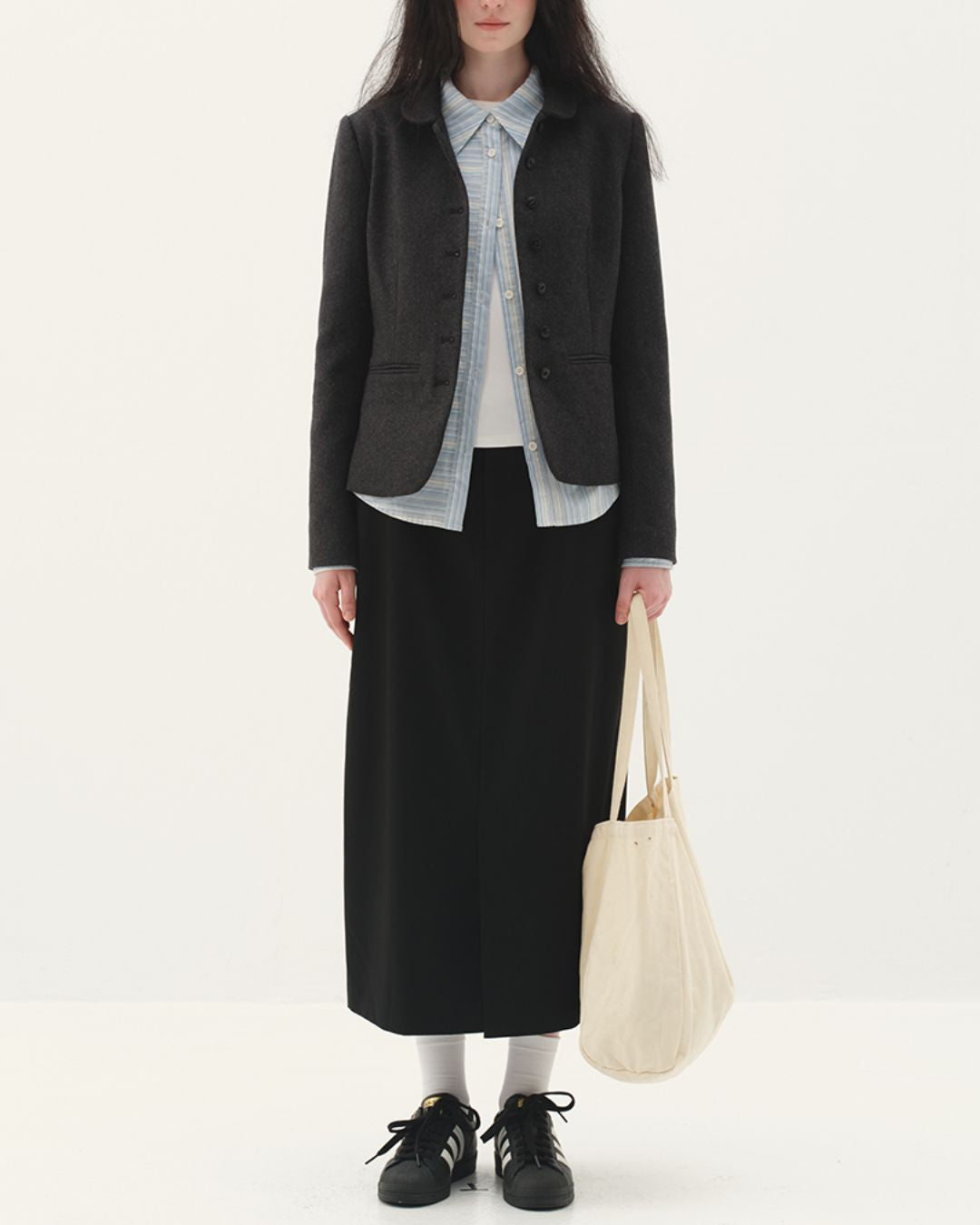 Round Collar Classic Jacket　JK004