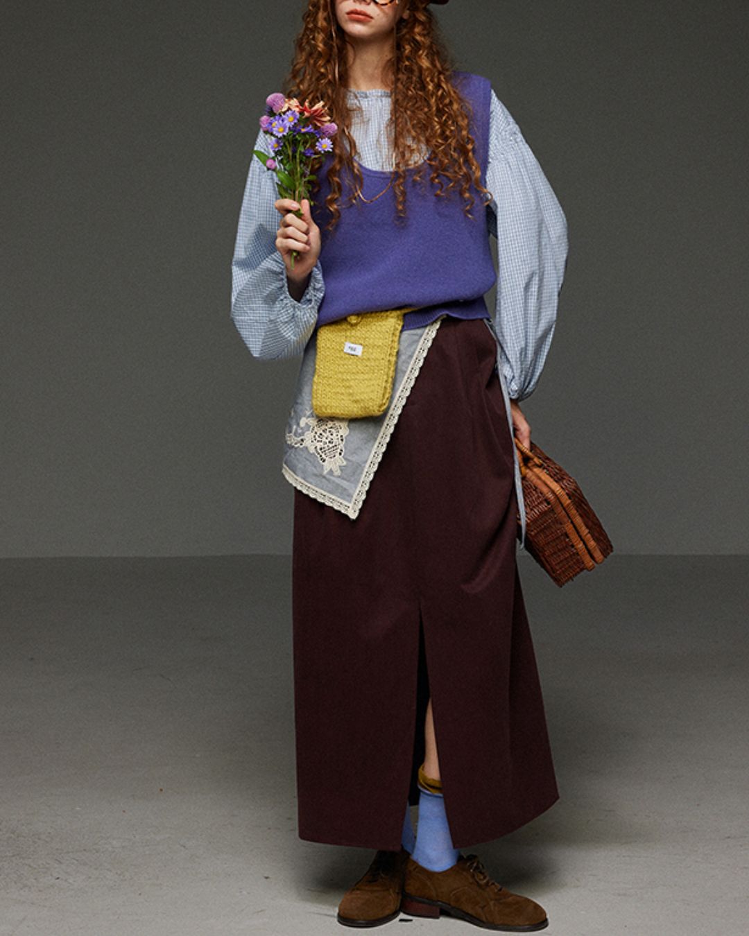 Front And Back 2-way Knit Vest　VT005