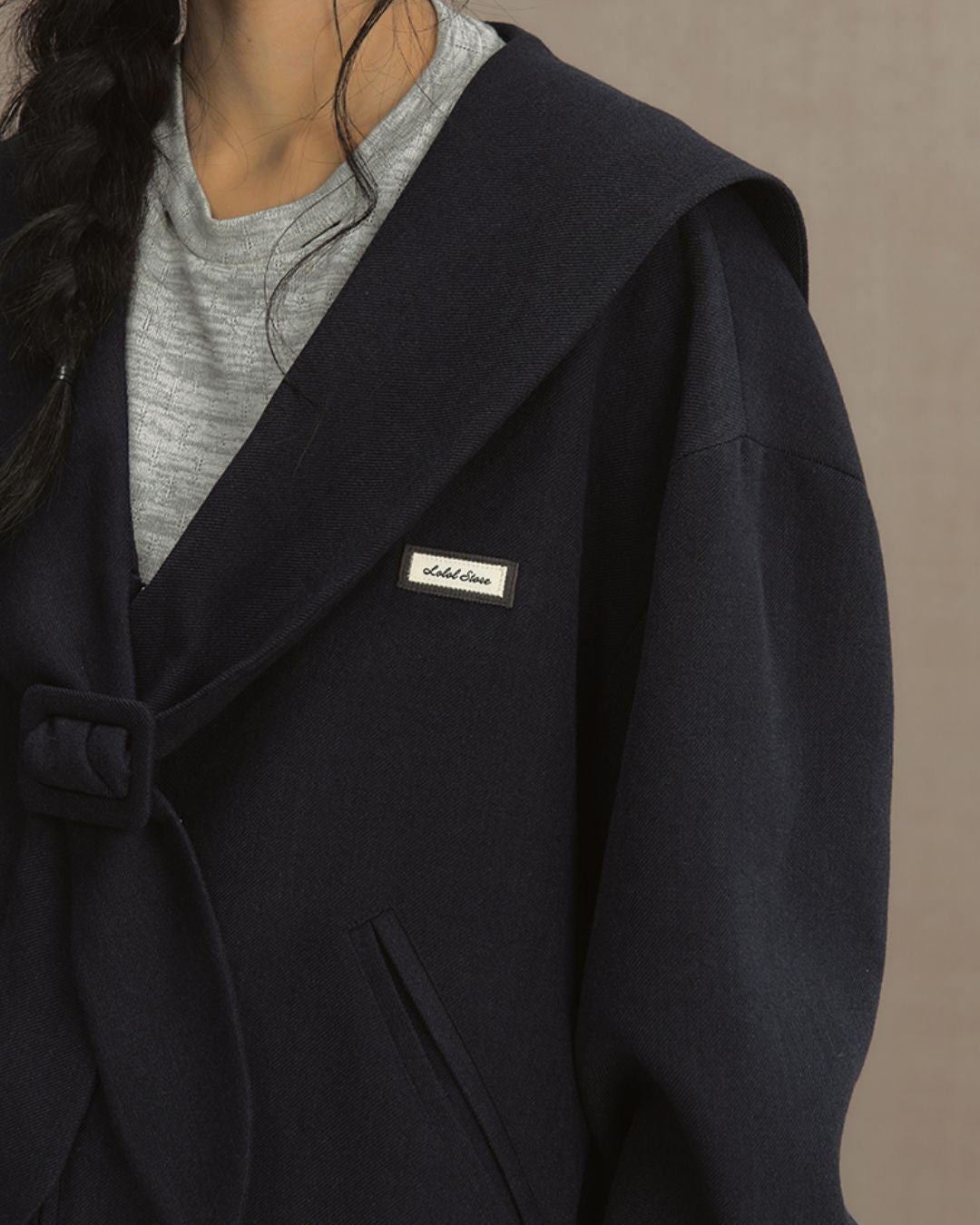 College Sailor Collar Jacket　JK023