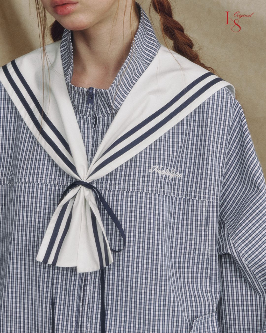 Detachable Sailor Collar Jacket　JK021