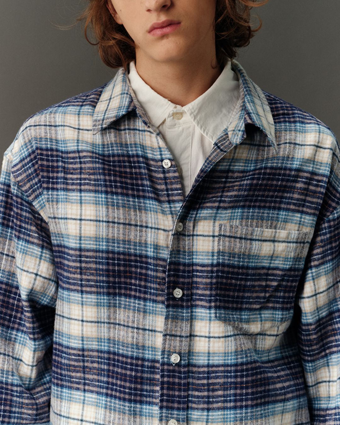 Flannel Check Shirt　LS009