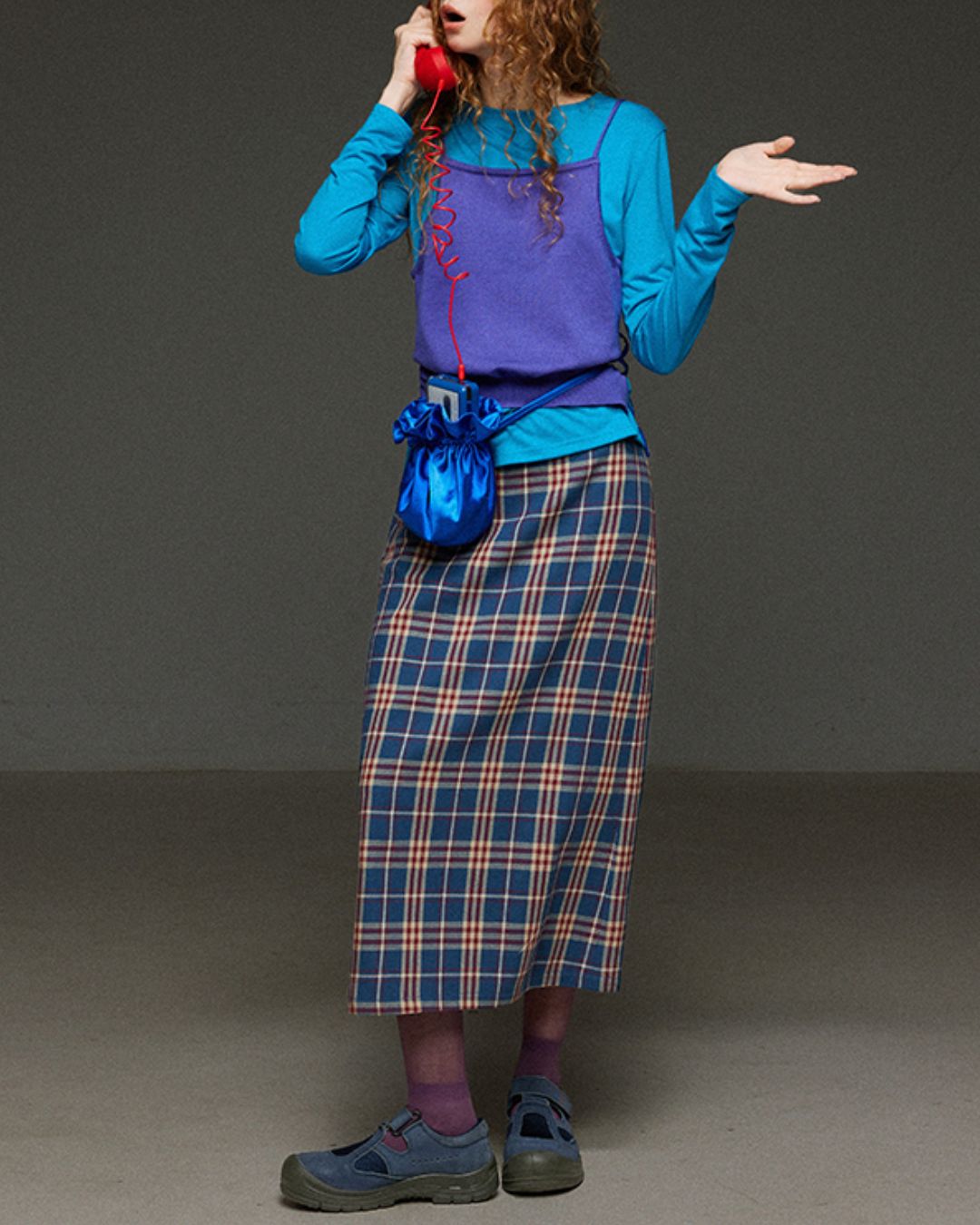 Back-open Camisole Knit Vest　KN033