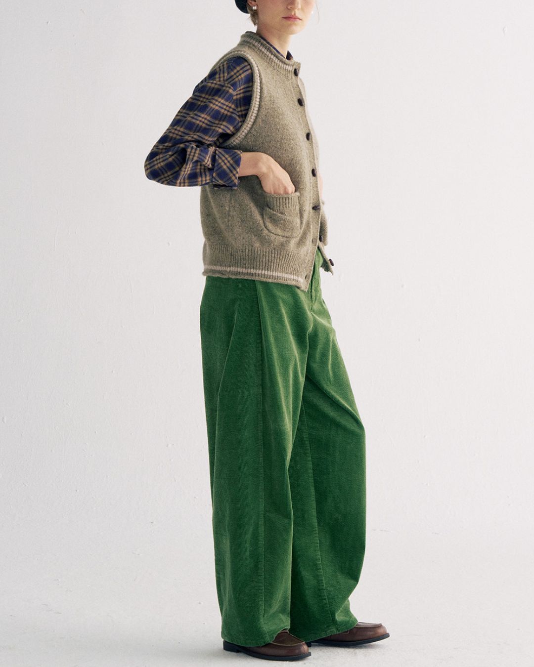 Vintage Corduroy Wide Pants　PT030