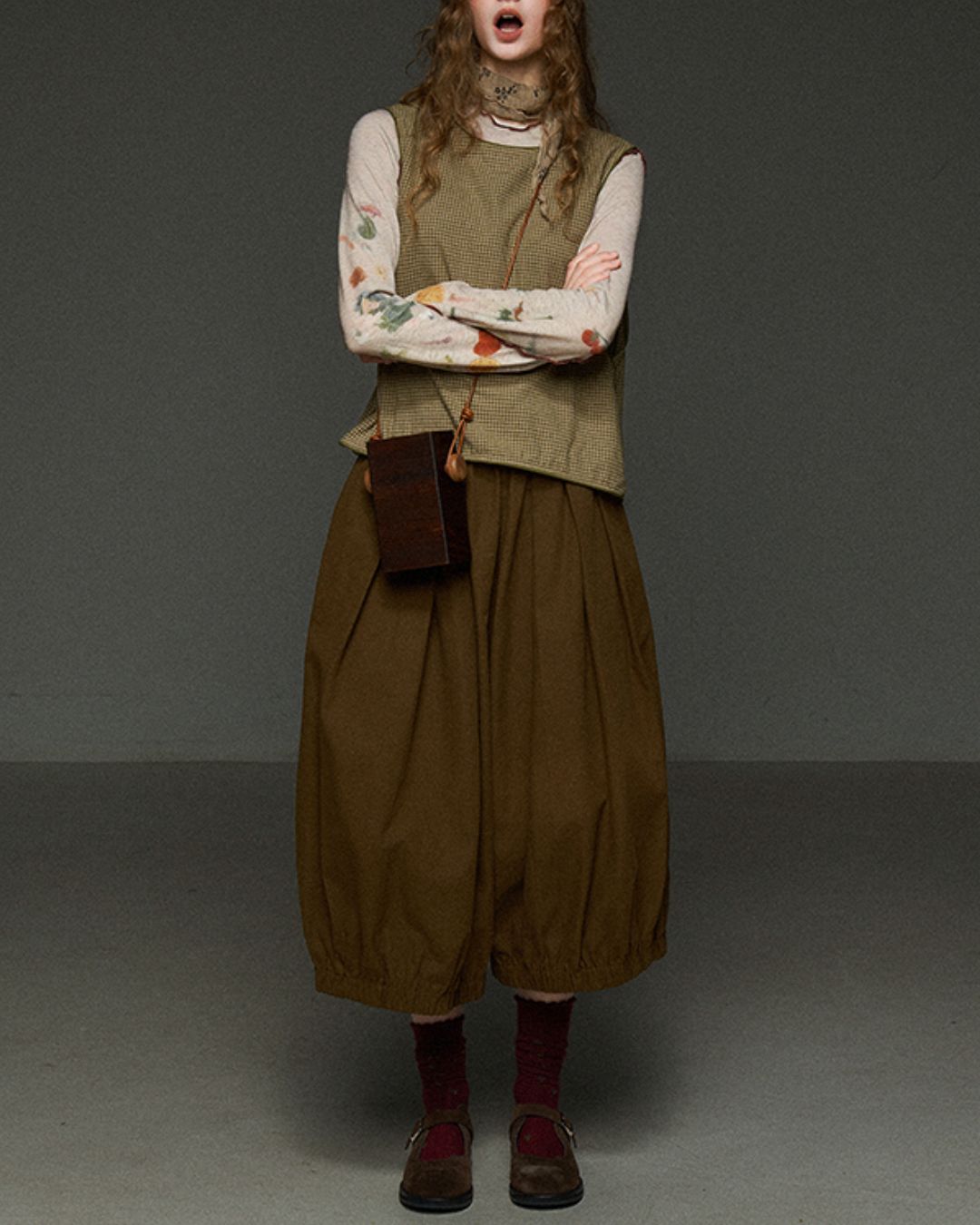 Cropped Pumpkin Pants　PT014