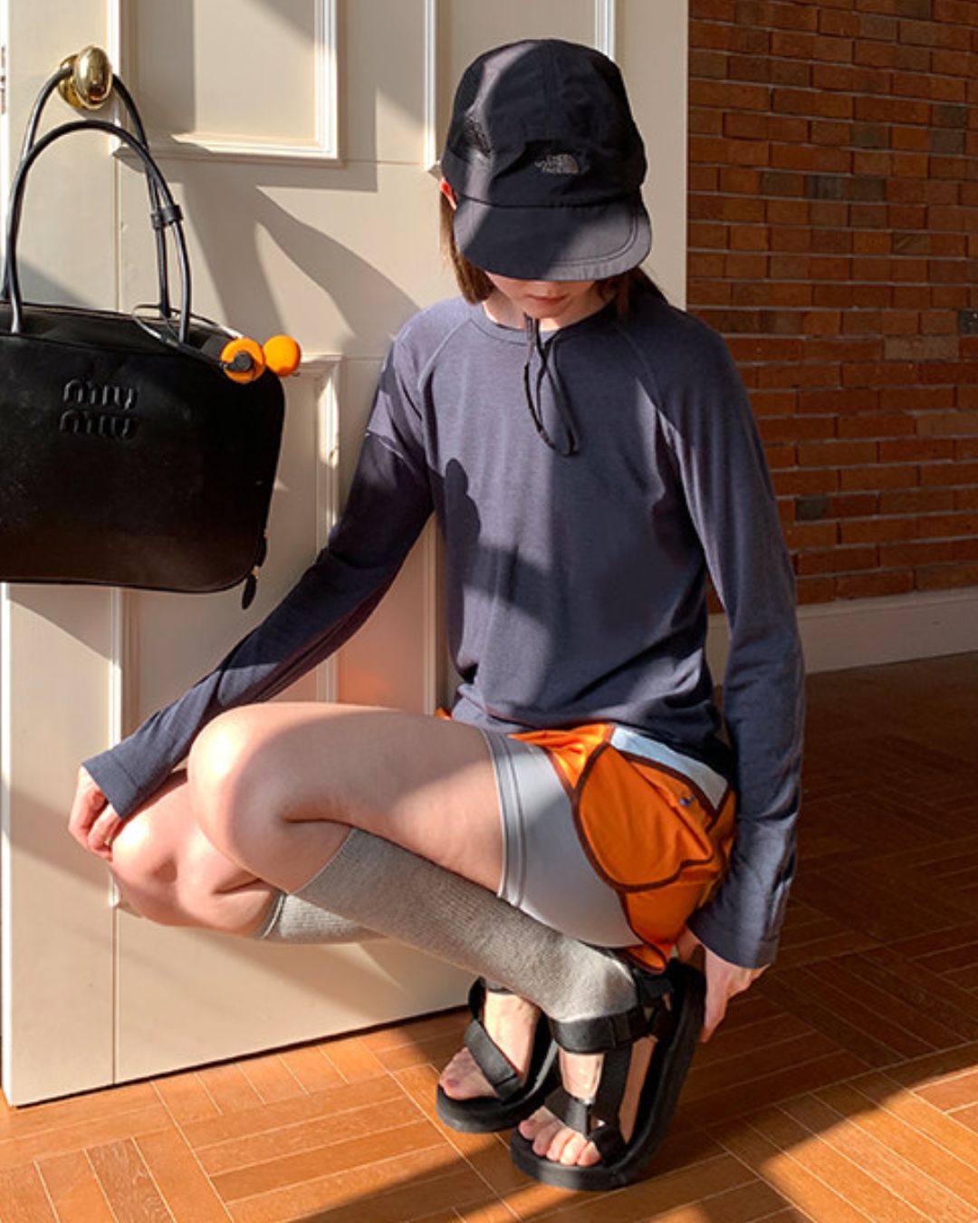 Comfortable Back Logo T-shirt　LT021