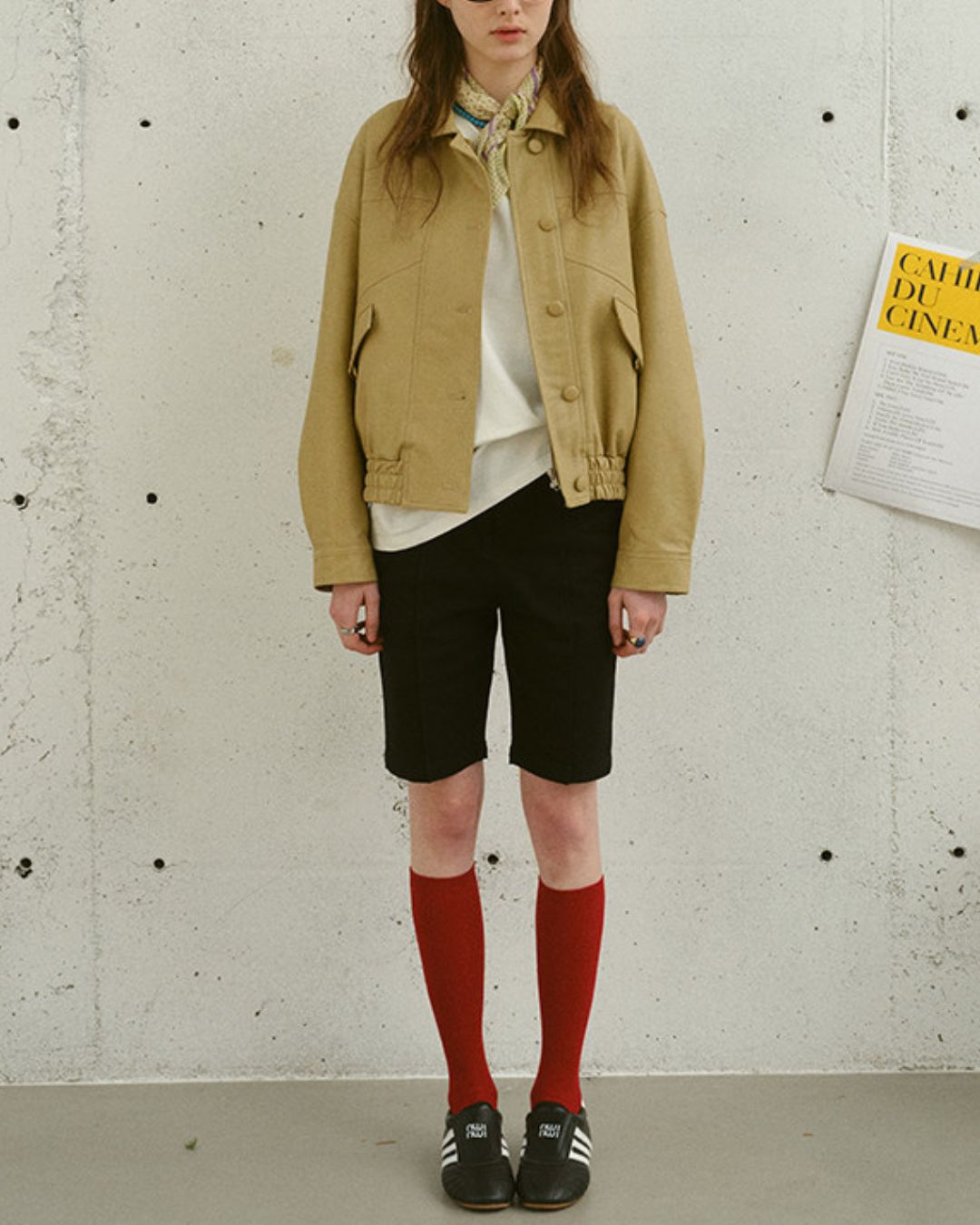 Basic Straight Half Pants　SP004