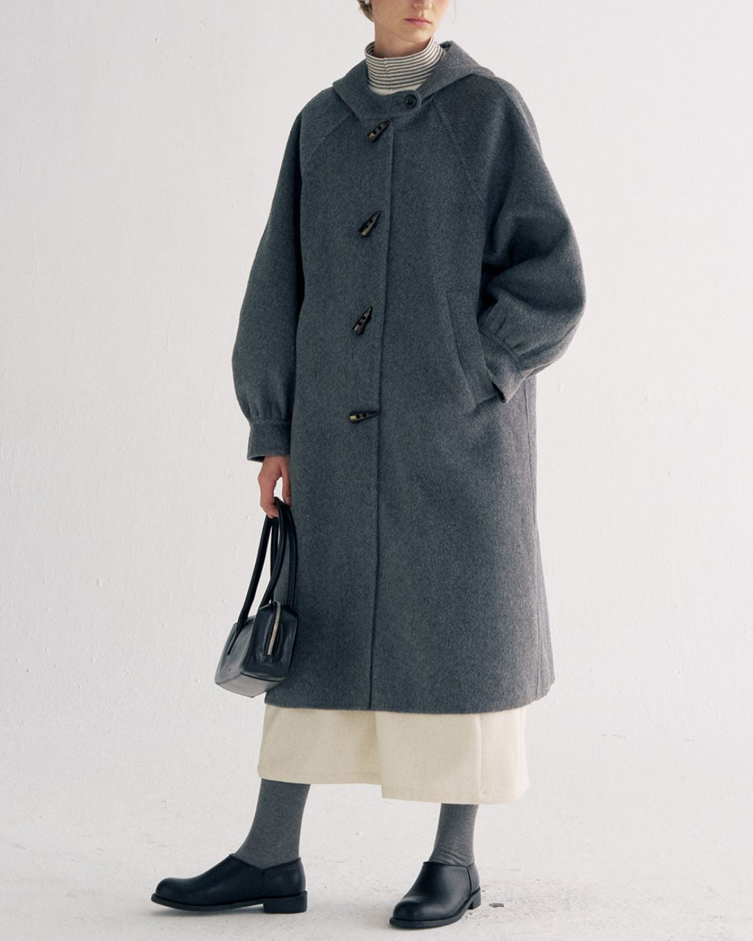 Double-faced Duffle Long Coat　CT030