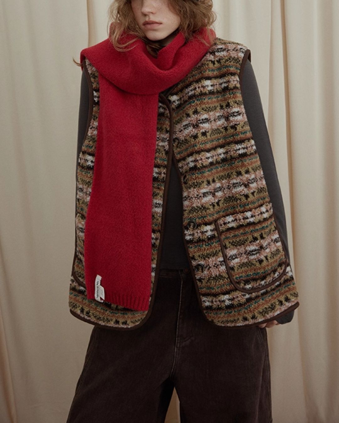 Fleece Reversible Vest　VT008