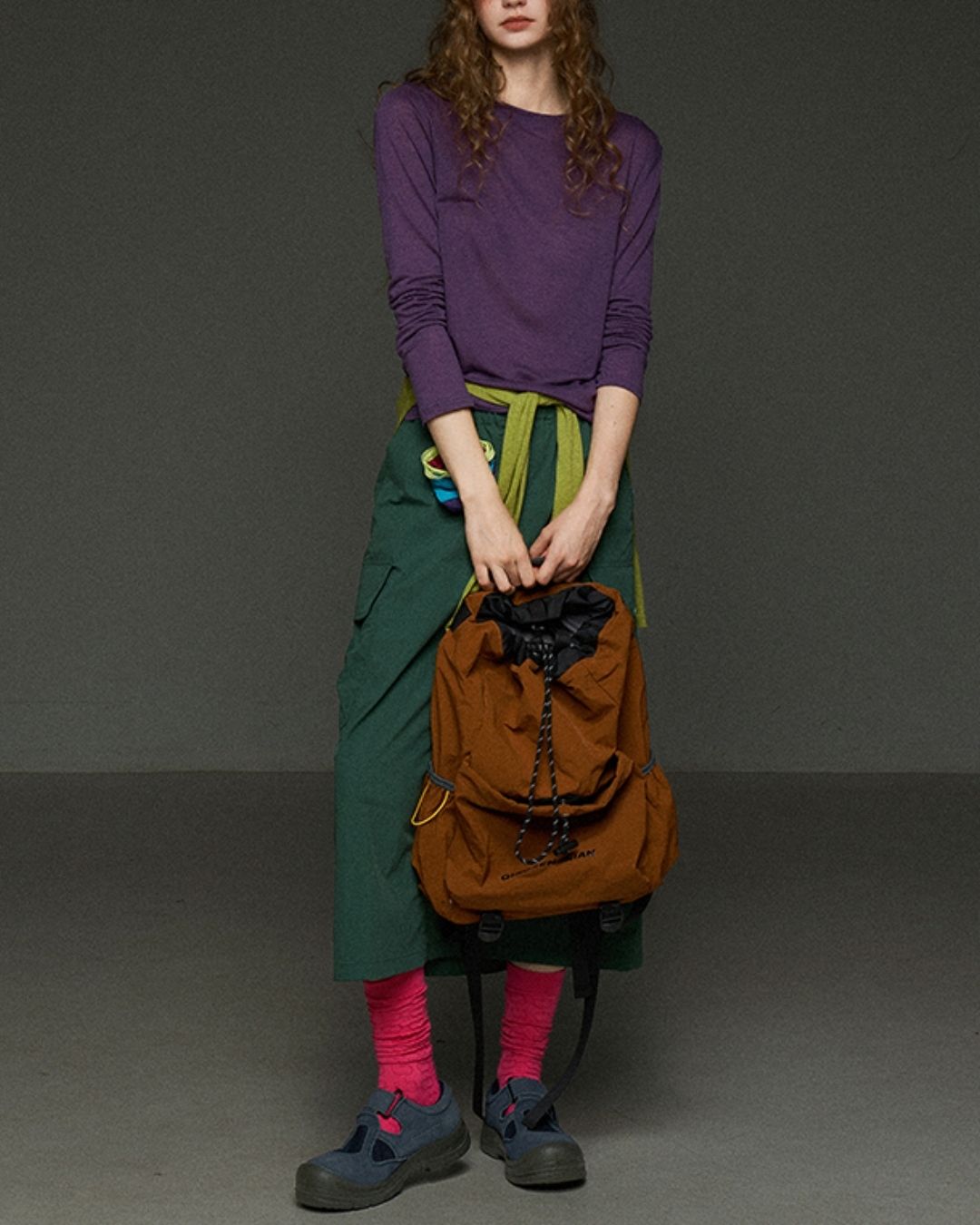 Boat Neck Slim Fit T-shirt　LT012