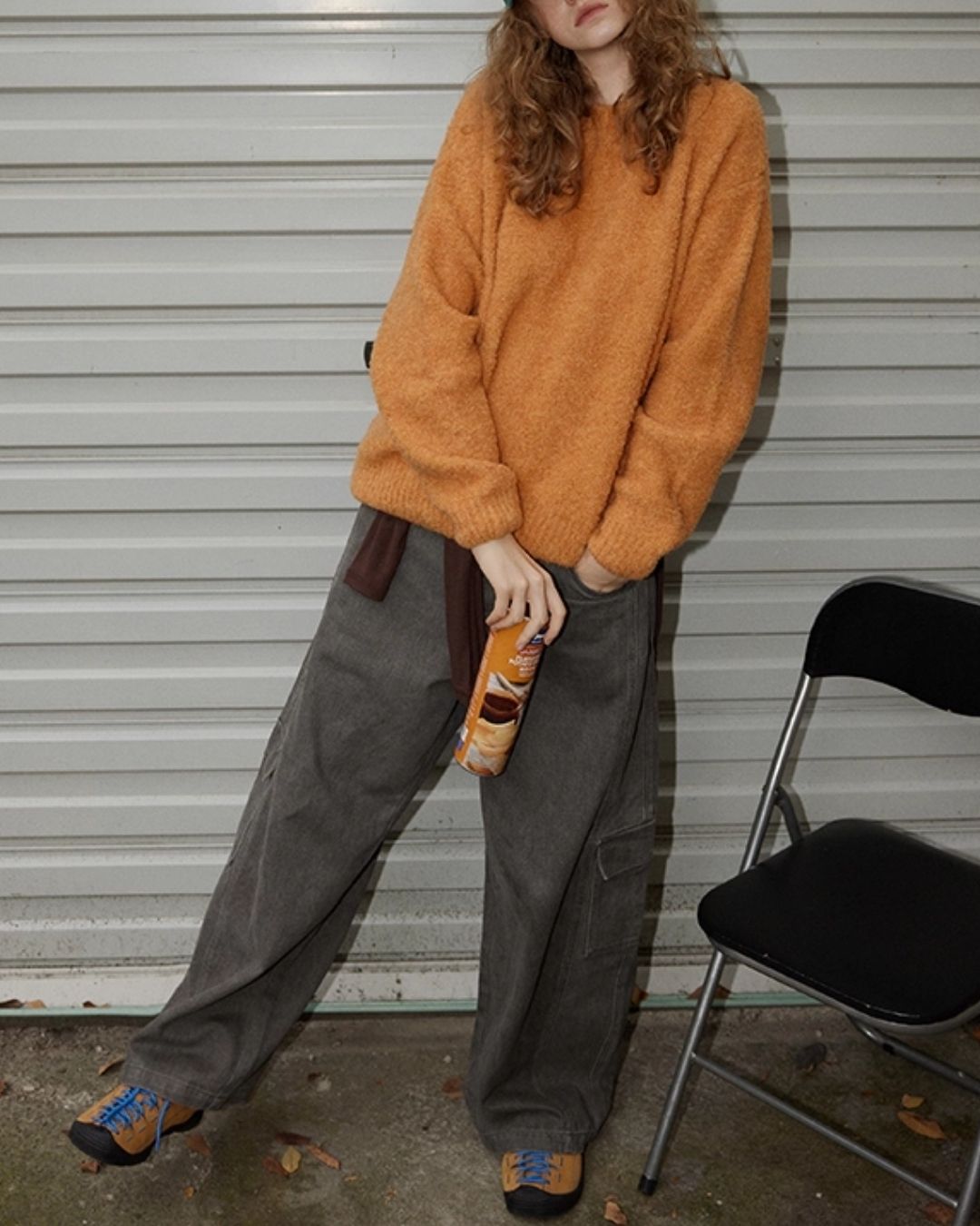 Work Denim Wide Pants　DP008