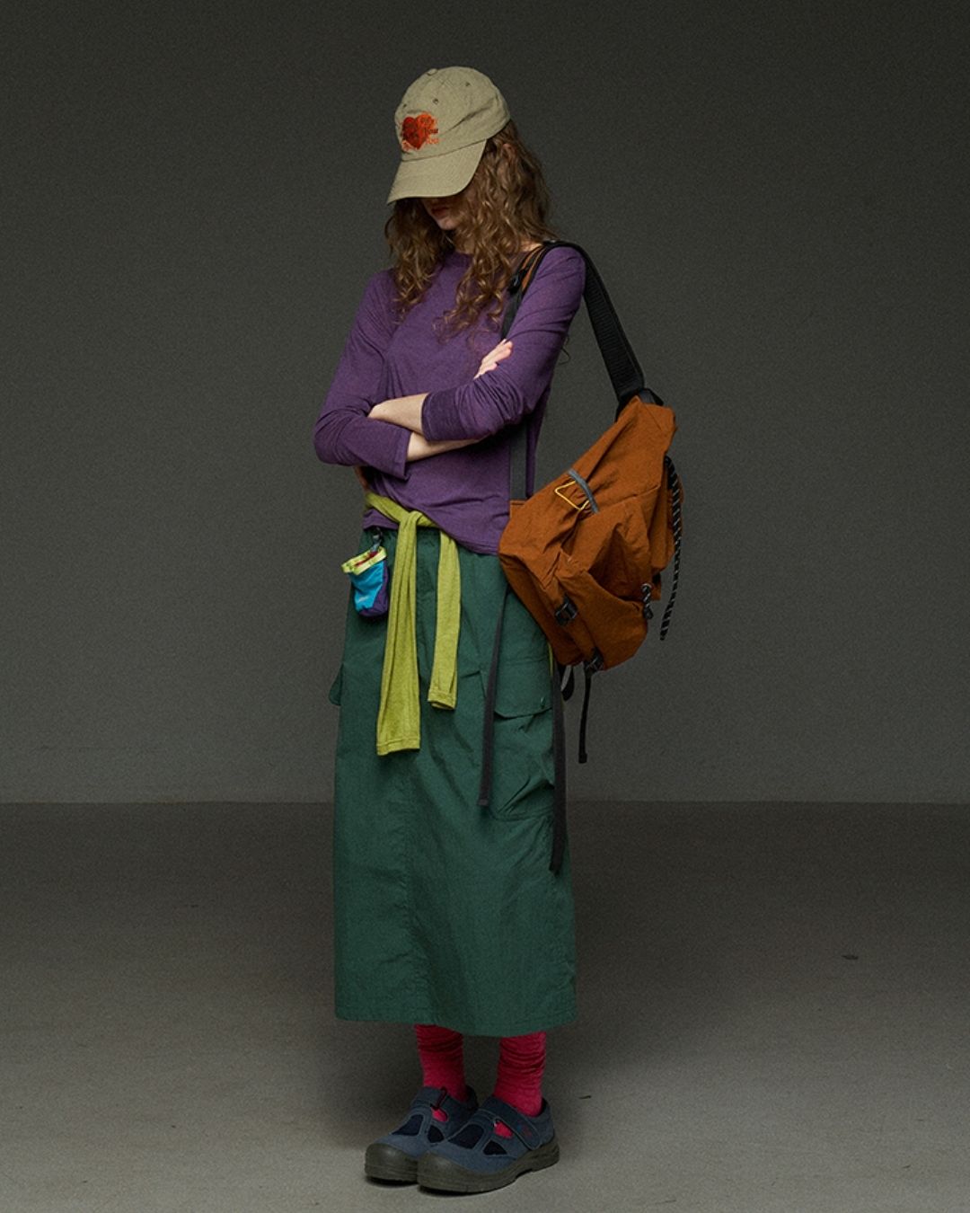 Boat Neck Slim Fit T-shirt　LT012