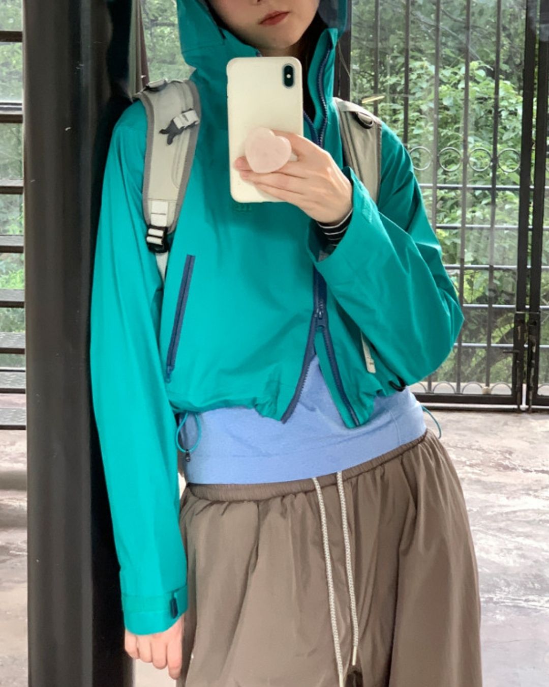 Drawcord Hem Outdoor Pants　PT041