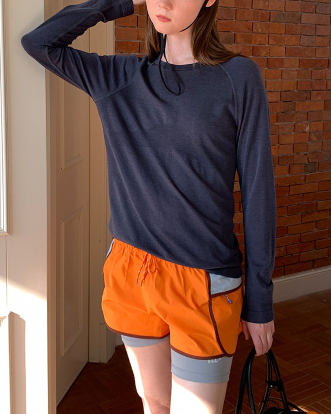 Comfortable Back Logo T-shirt　LT021