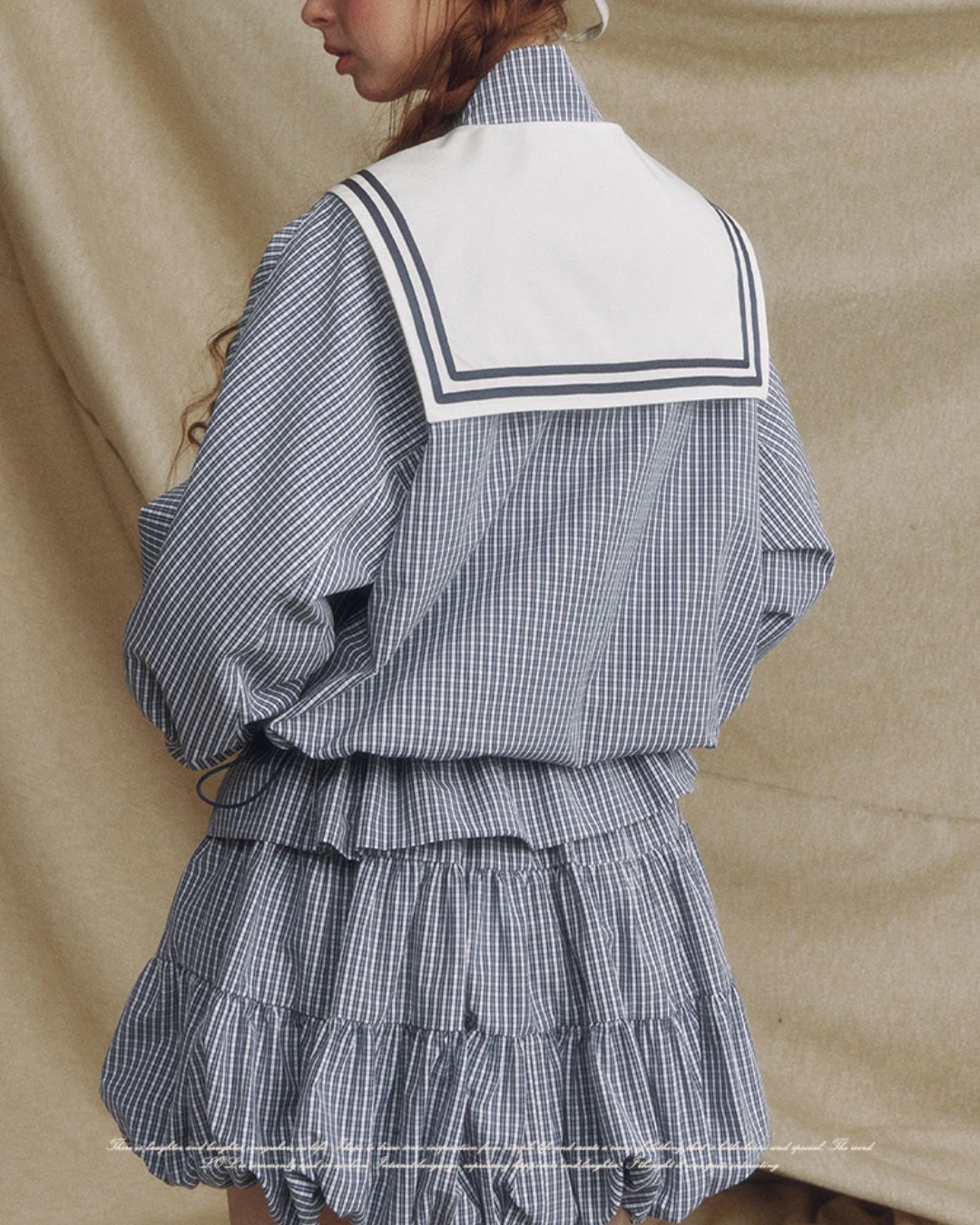 Detachable Sailor Collar Jacket　JK021