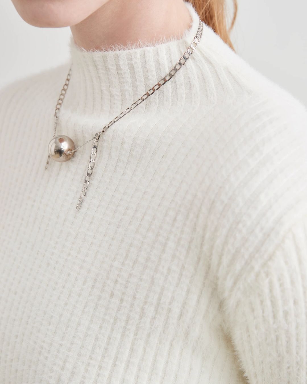 Basic High-neck Knit　KN041