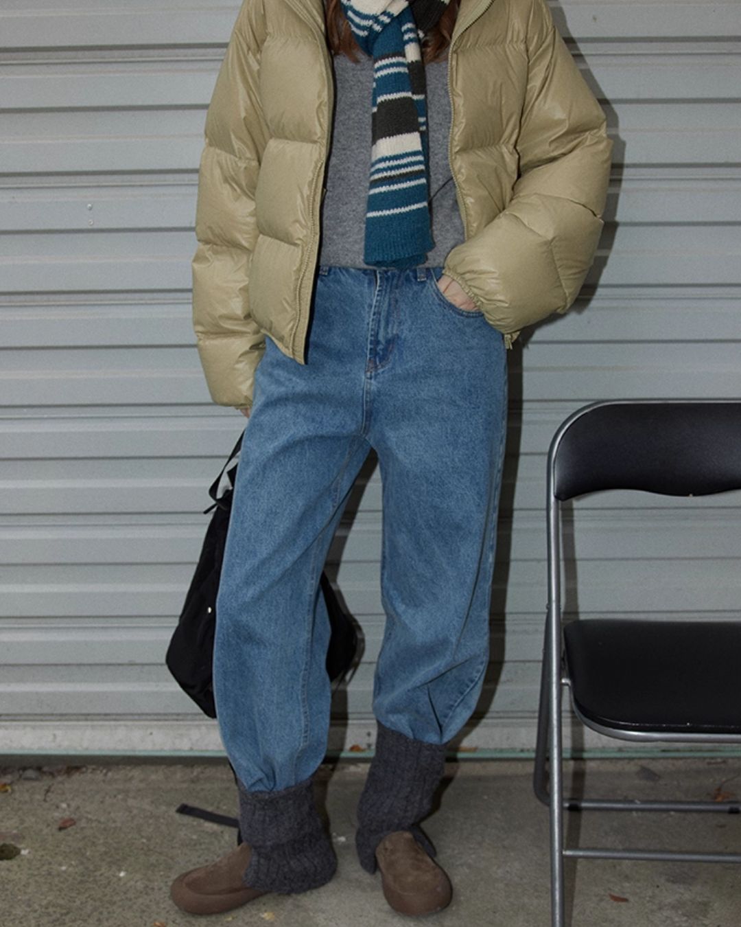 Loose Fit Straight Jeans　DP012