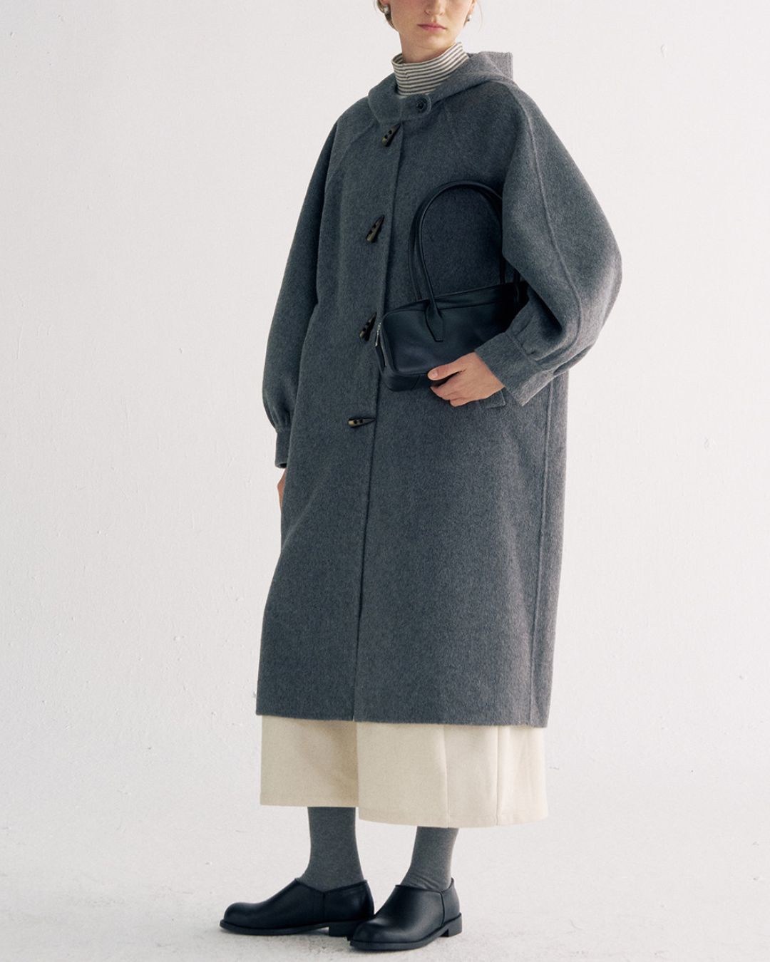 Double-faced Duffle Long Coat　CT030