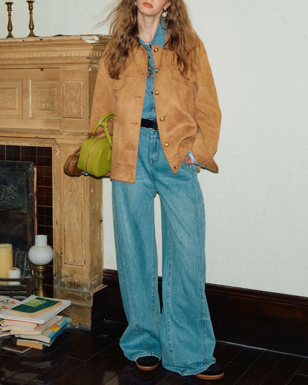 Classic Suede Jacket　JK039