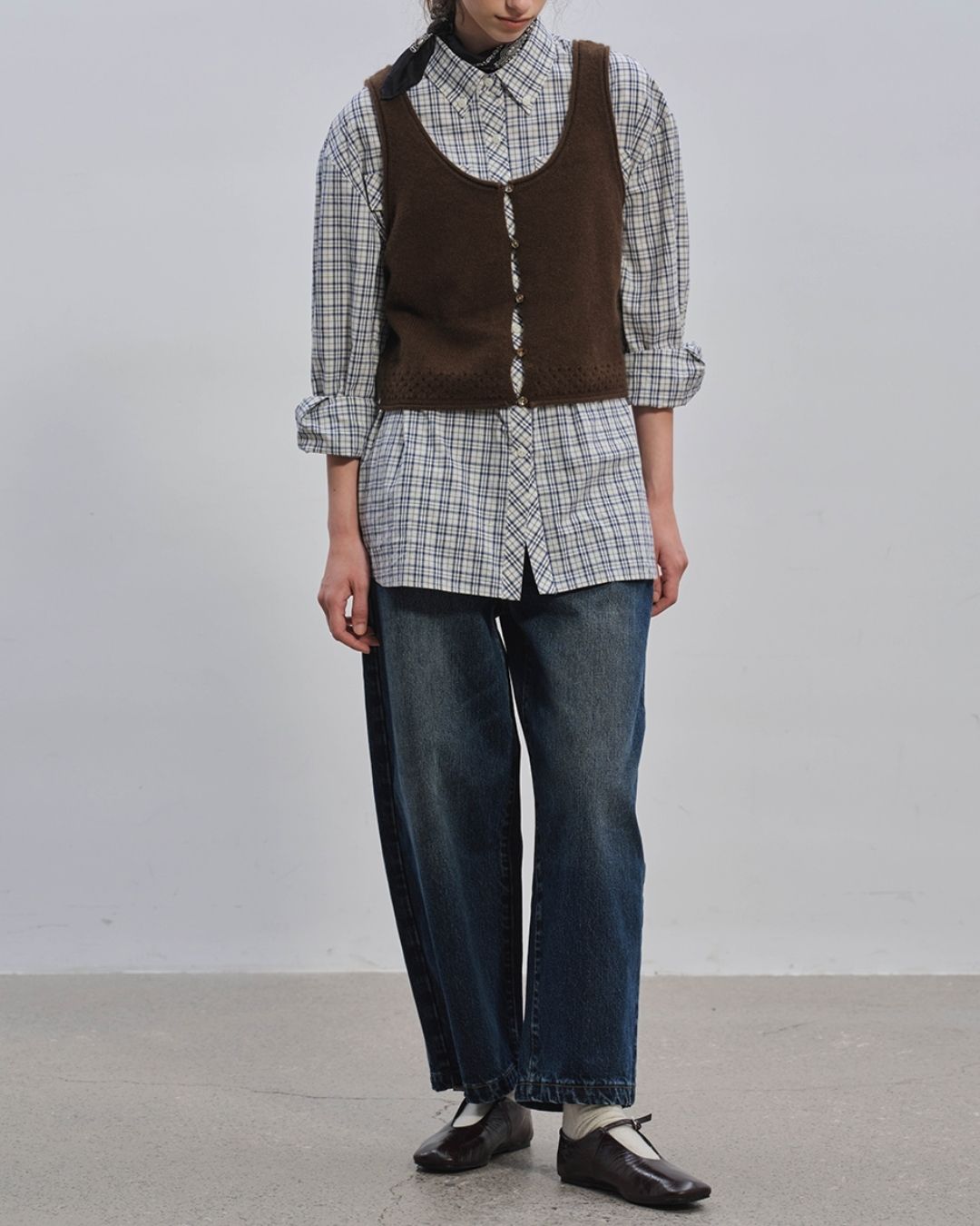 Front And Back 2-way Knit Vest　VT003