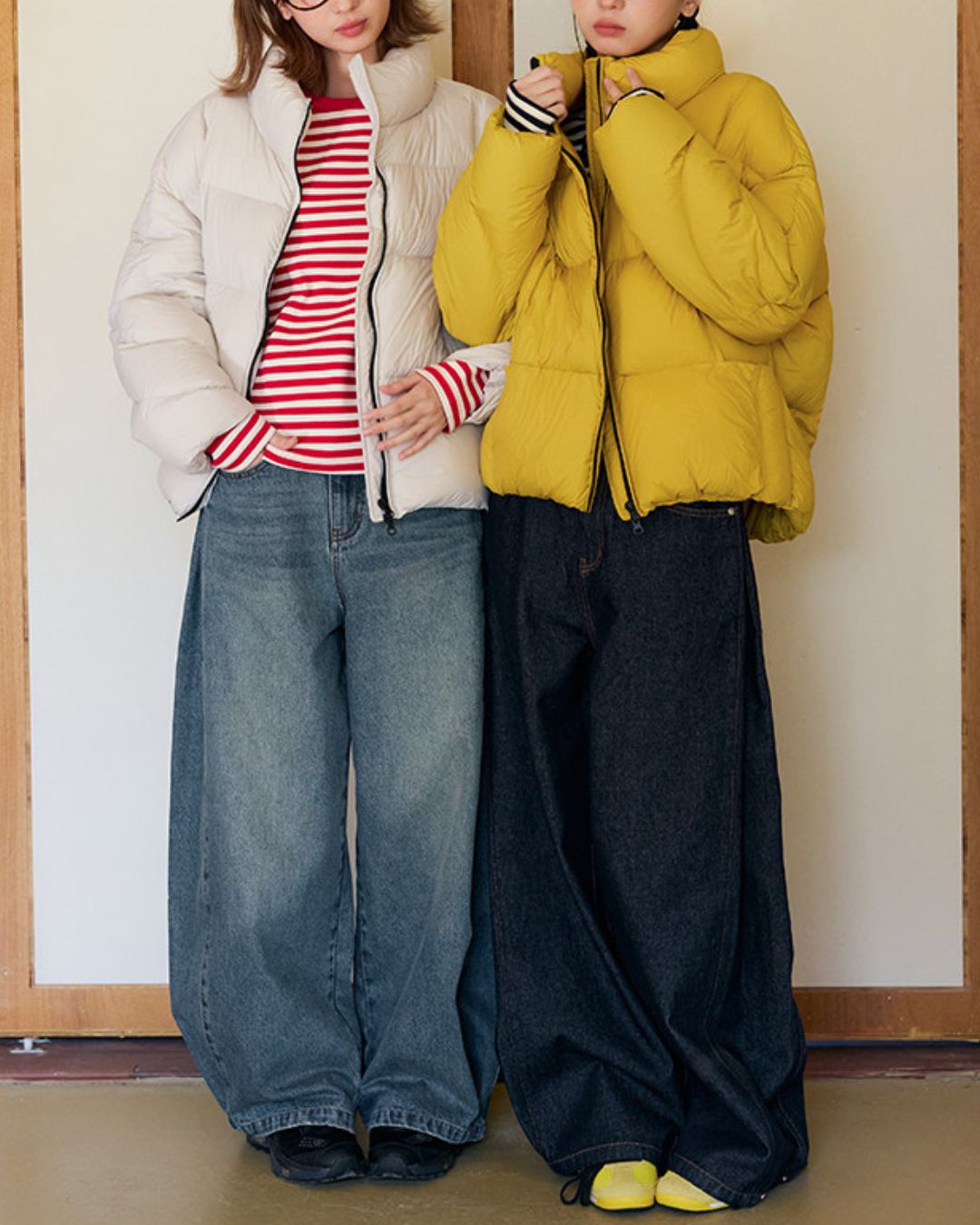 Border Thick Long Sleeve T-Shirt　LT020