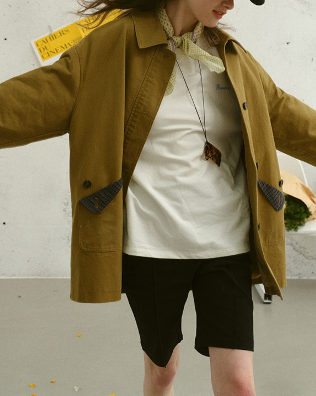 Basic Straight Half Pants　SP004