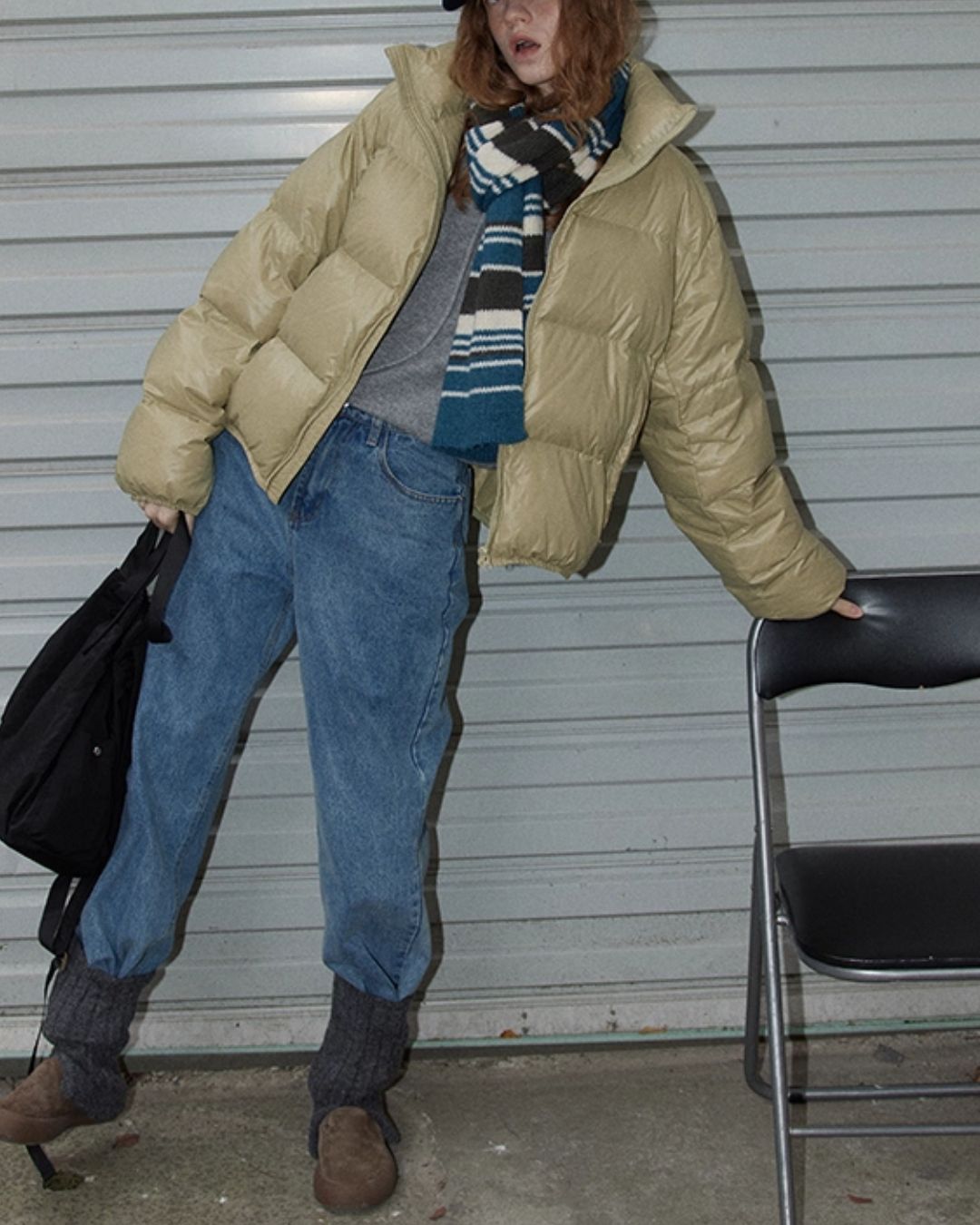 Nylon Down Jacket　JK052