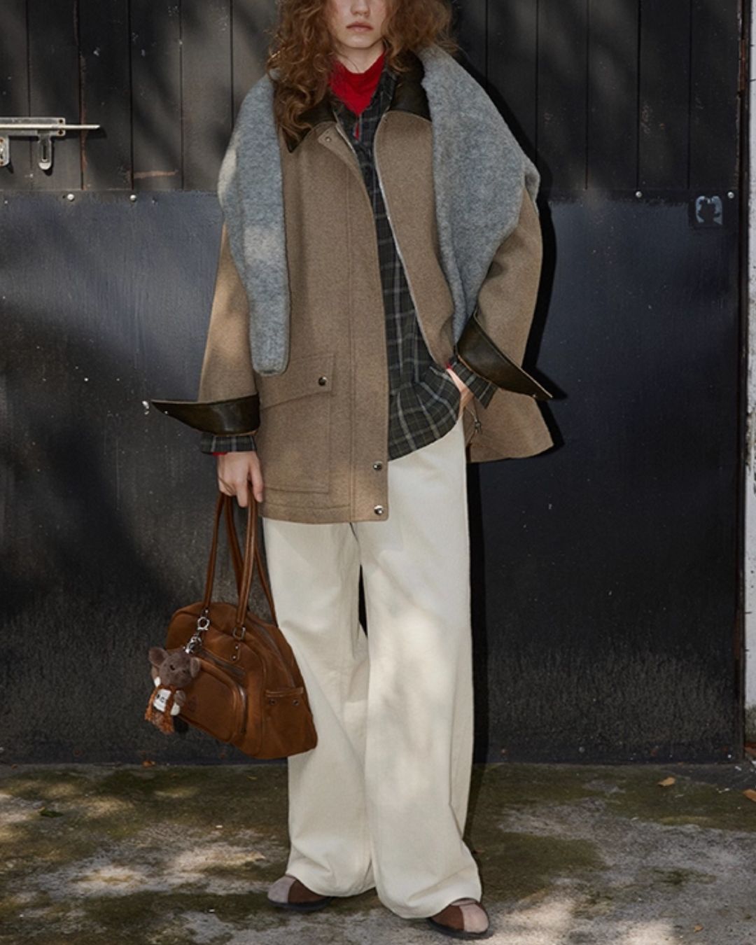 Contrast Color Classic Jacket　JK043