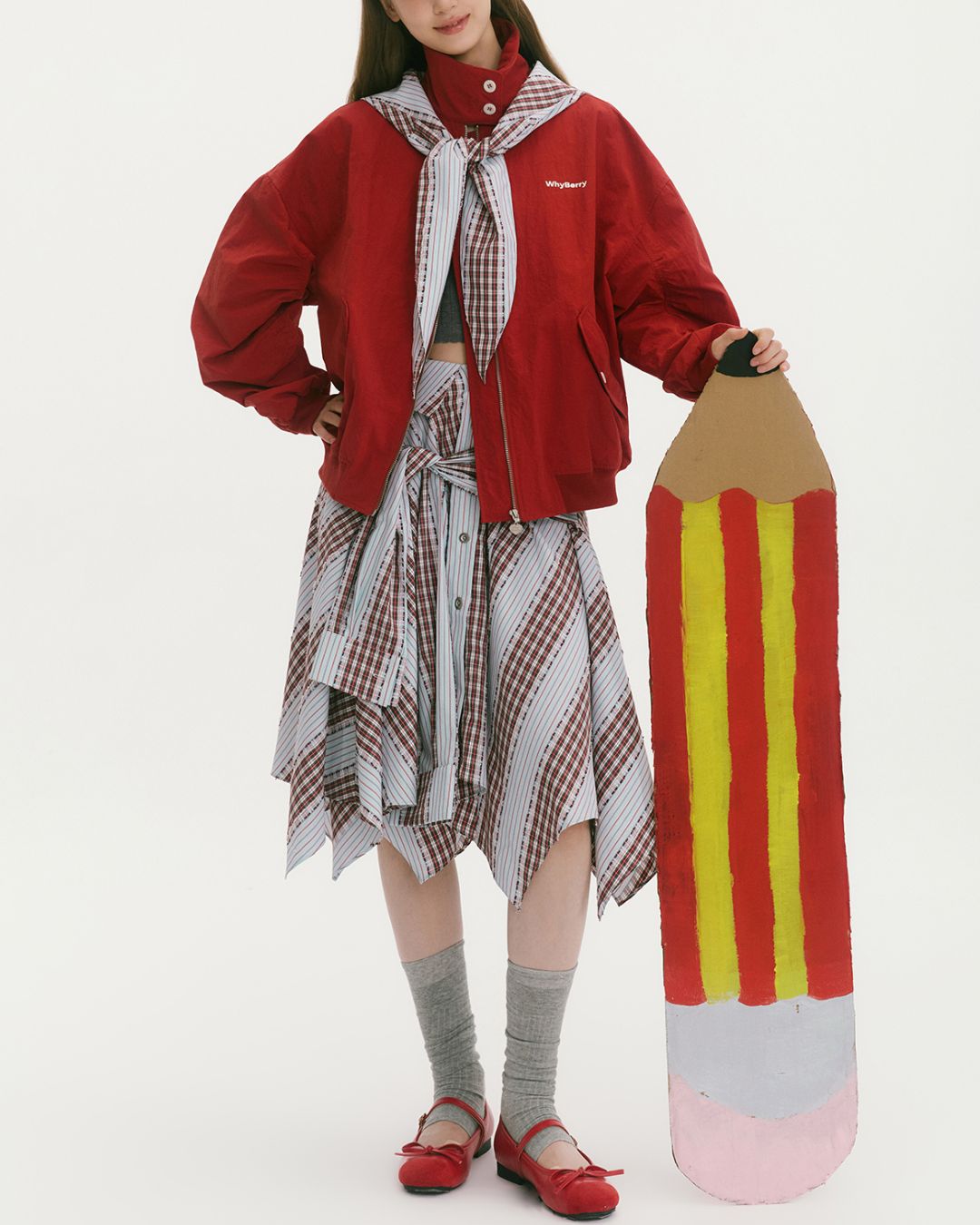 Detachable Hood Stand-collar Jacket　JK030