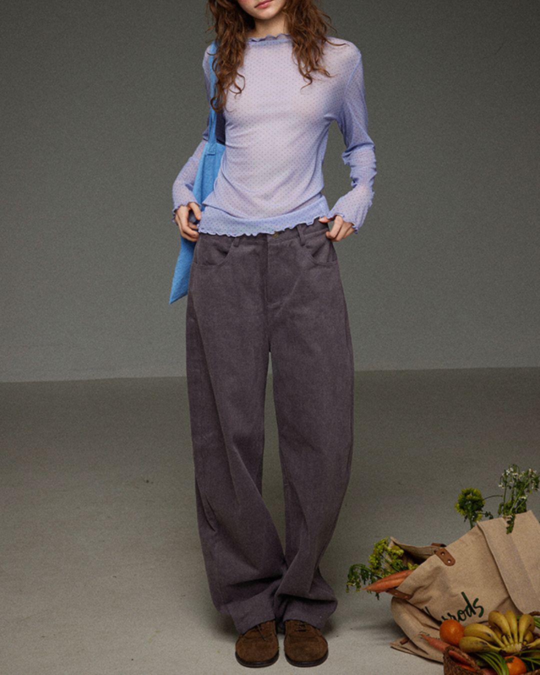 Sheer Dot Mellow Top　LT015