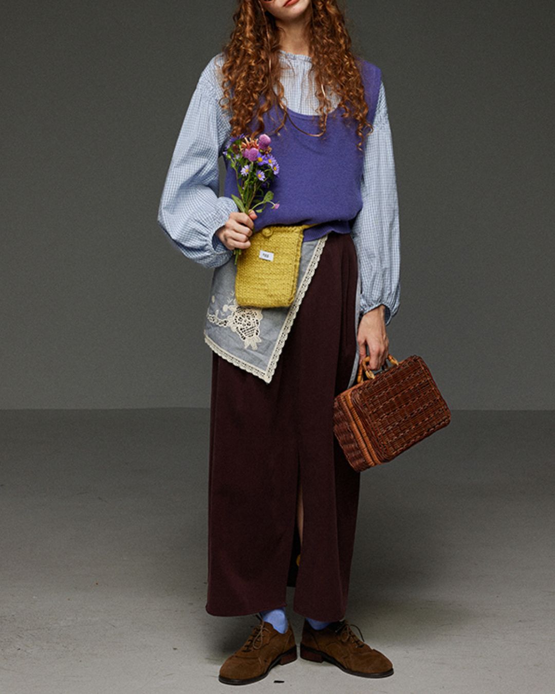 Front And Back 2-way Knit Vest　VT005