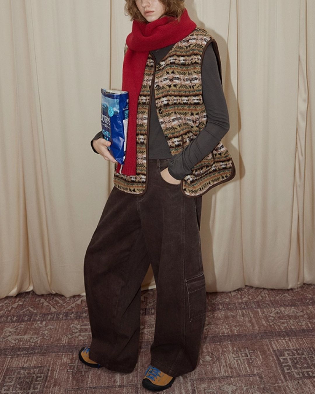 Fleece Reversible Vest　VT008