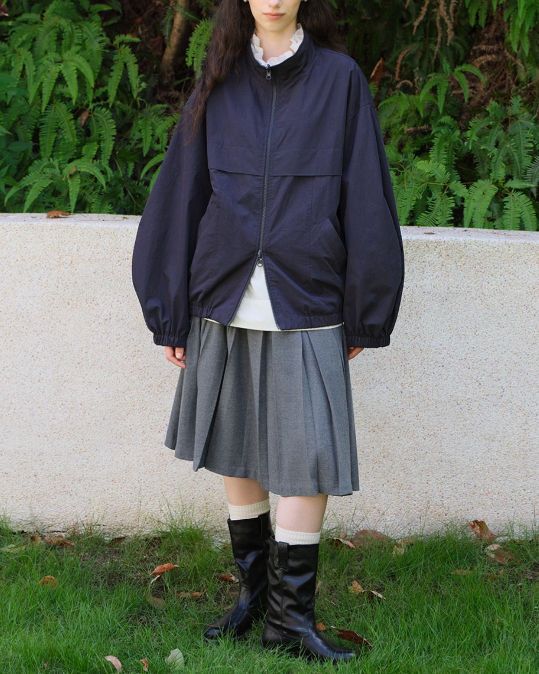 Balloon Sleeve Reversible Jacket　JK031