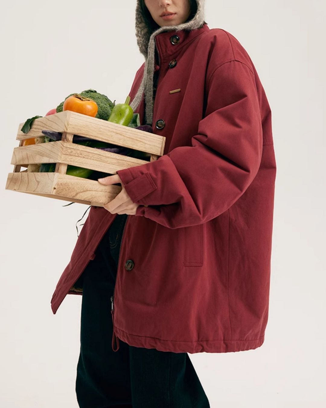 Reversible Padded Jacket　JK025