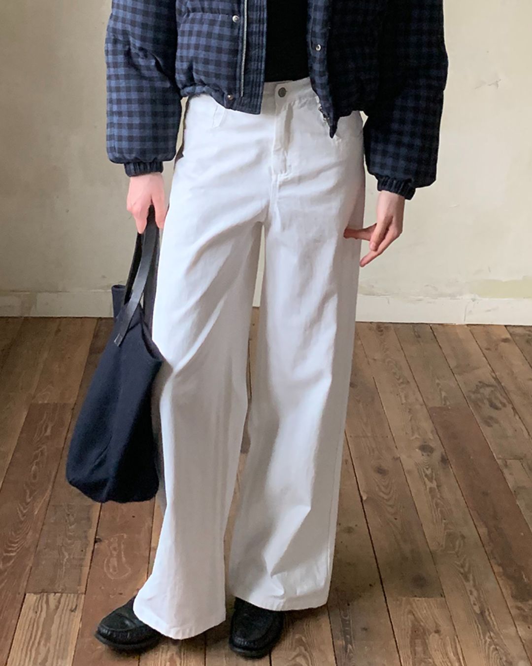 Basic Straight Wide Pants　PT003