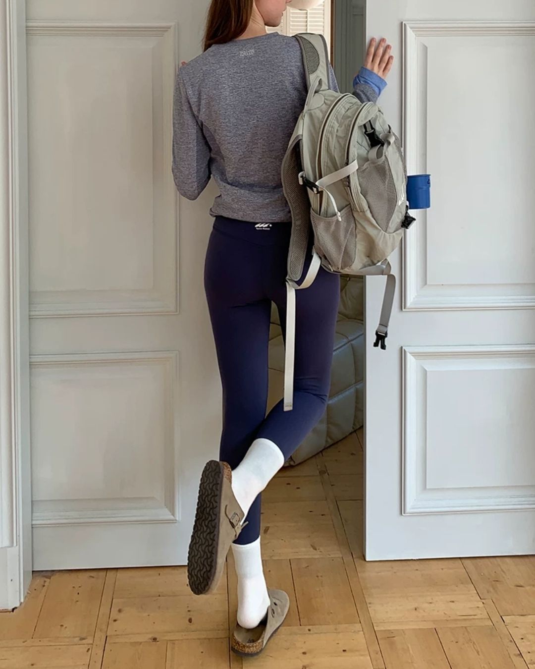 High Waist Fitness Leggings Pants　PT040