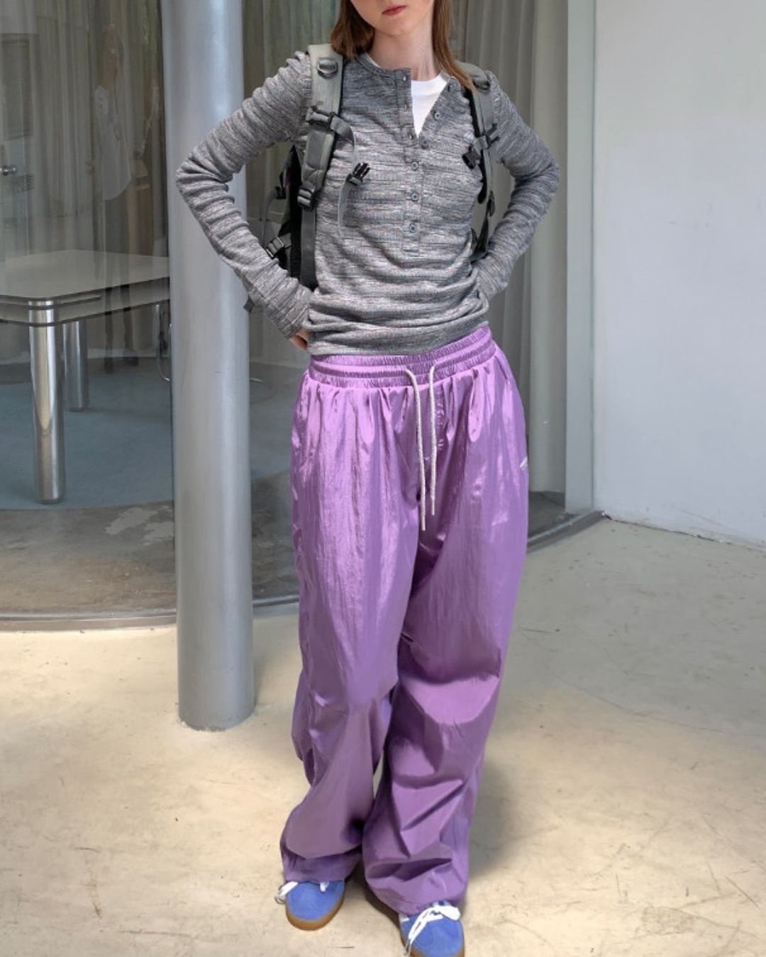 Drawcord Hem Outdoor Pants　PT041