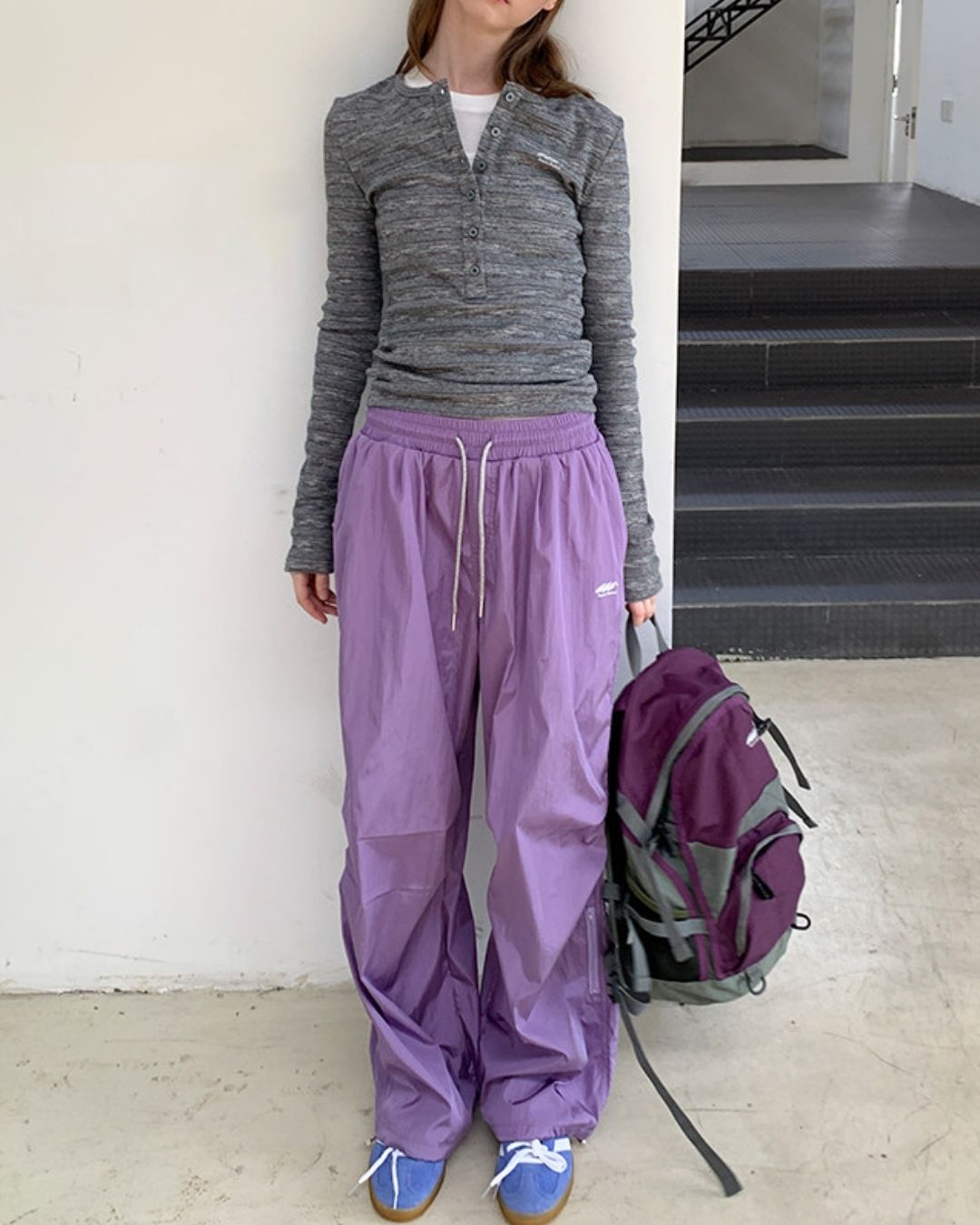 Drawcord Hem Outdoor Pants　PT041