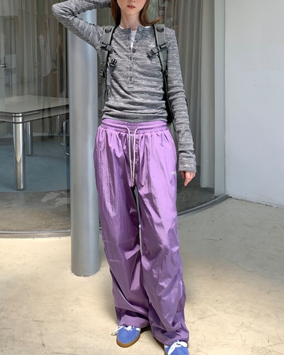 Drawcord Hem Outdoor Pants　PT041