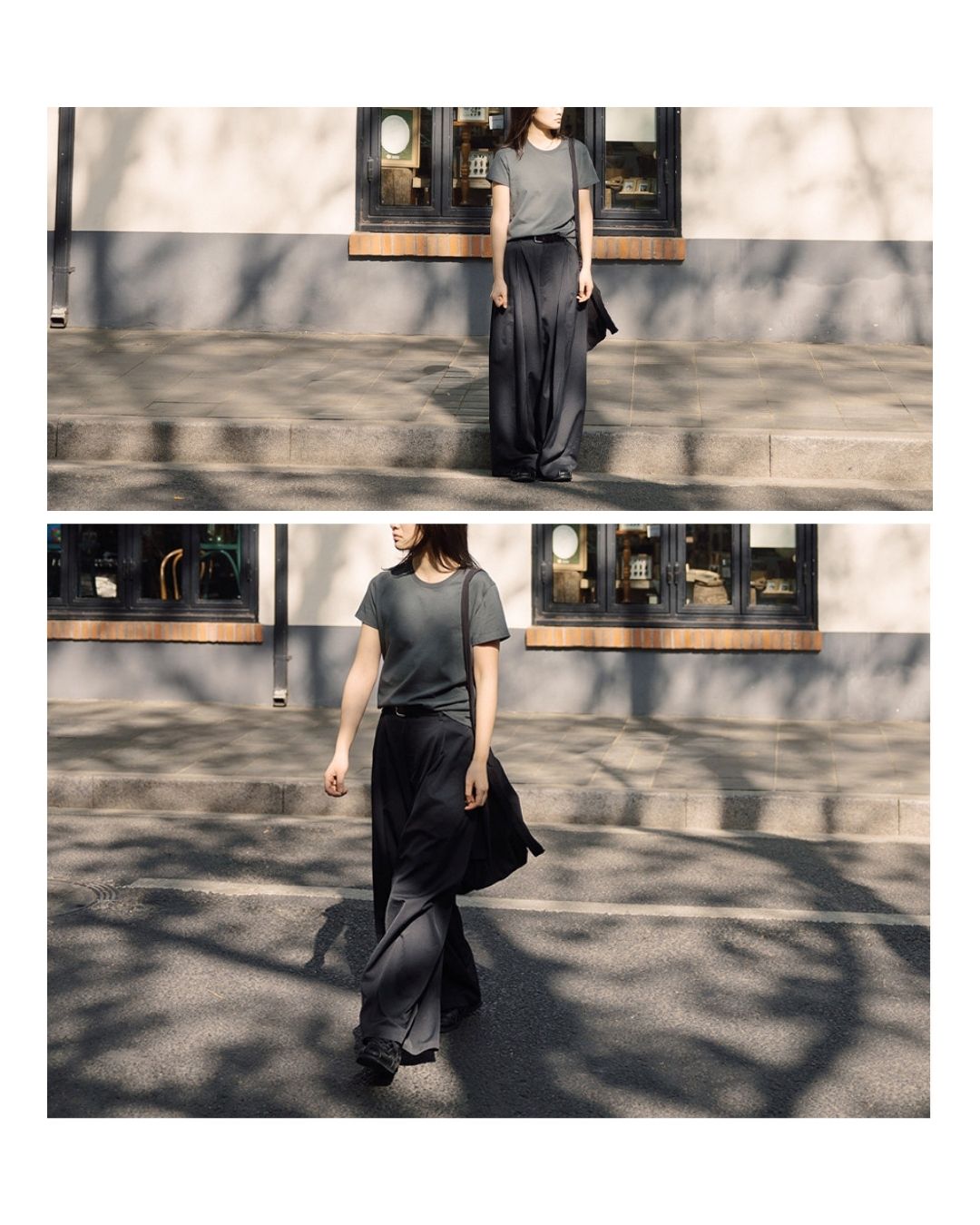 Relaxed Drape Pants　PT046