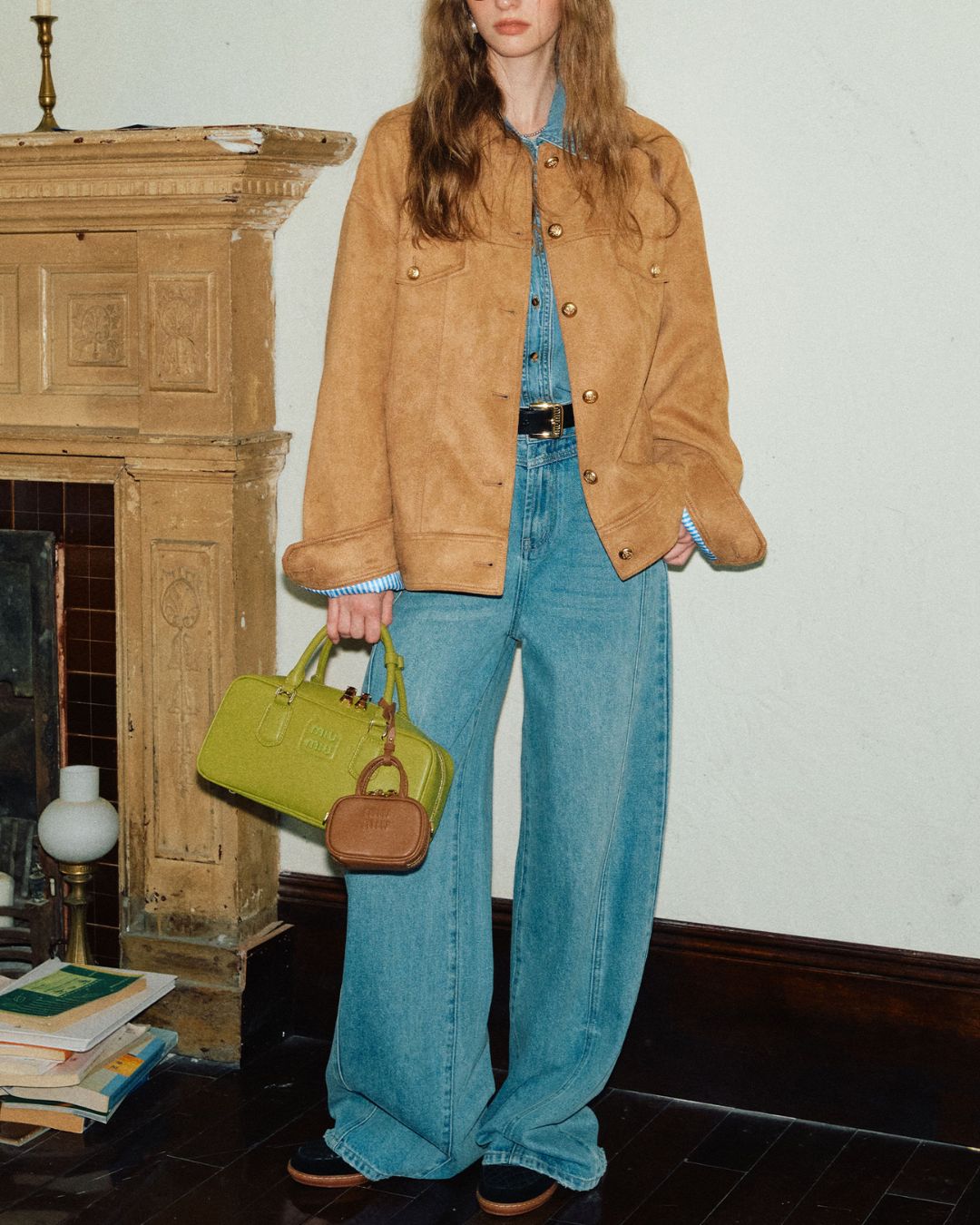 Classic Suede Jacket　JK039